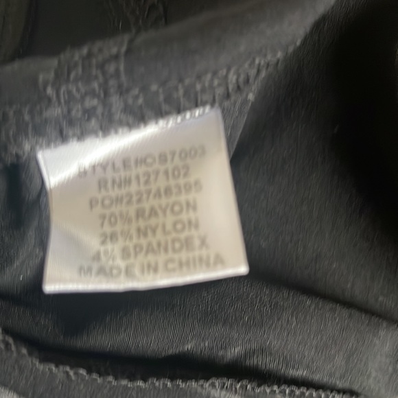 OOBER SWANK Coated High Waisted Moto Leggings black size L - Picture 3 of 5